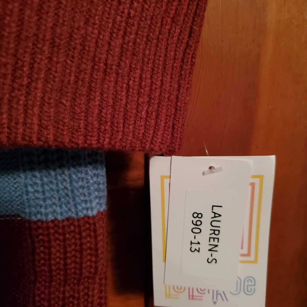 LuLaRoe Lauren Sweater Dress - Picture 4 of 5
